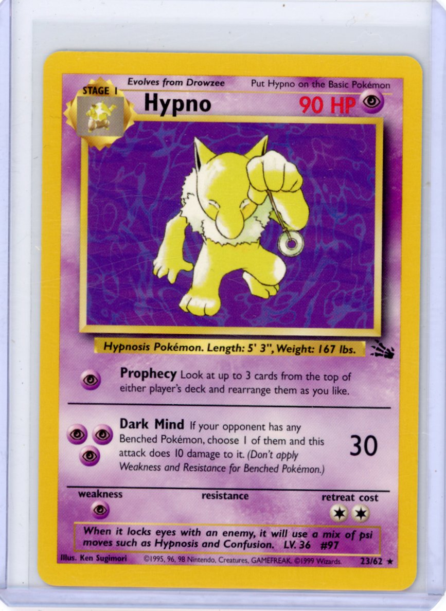 Hypno (23) - Fossil