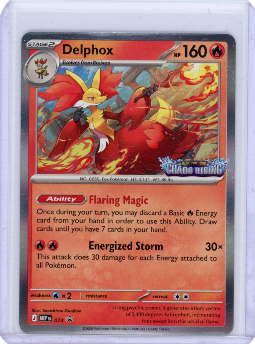 Delphox - 074 - ME: Mega Evolution Promo [LP]