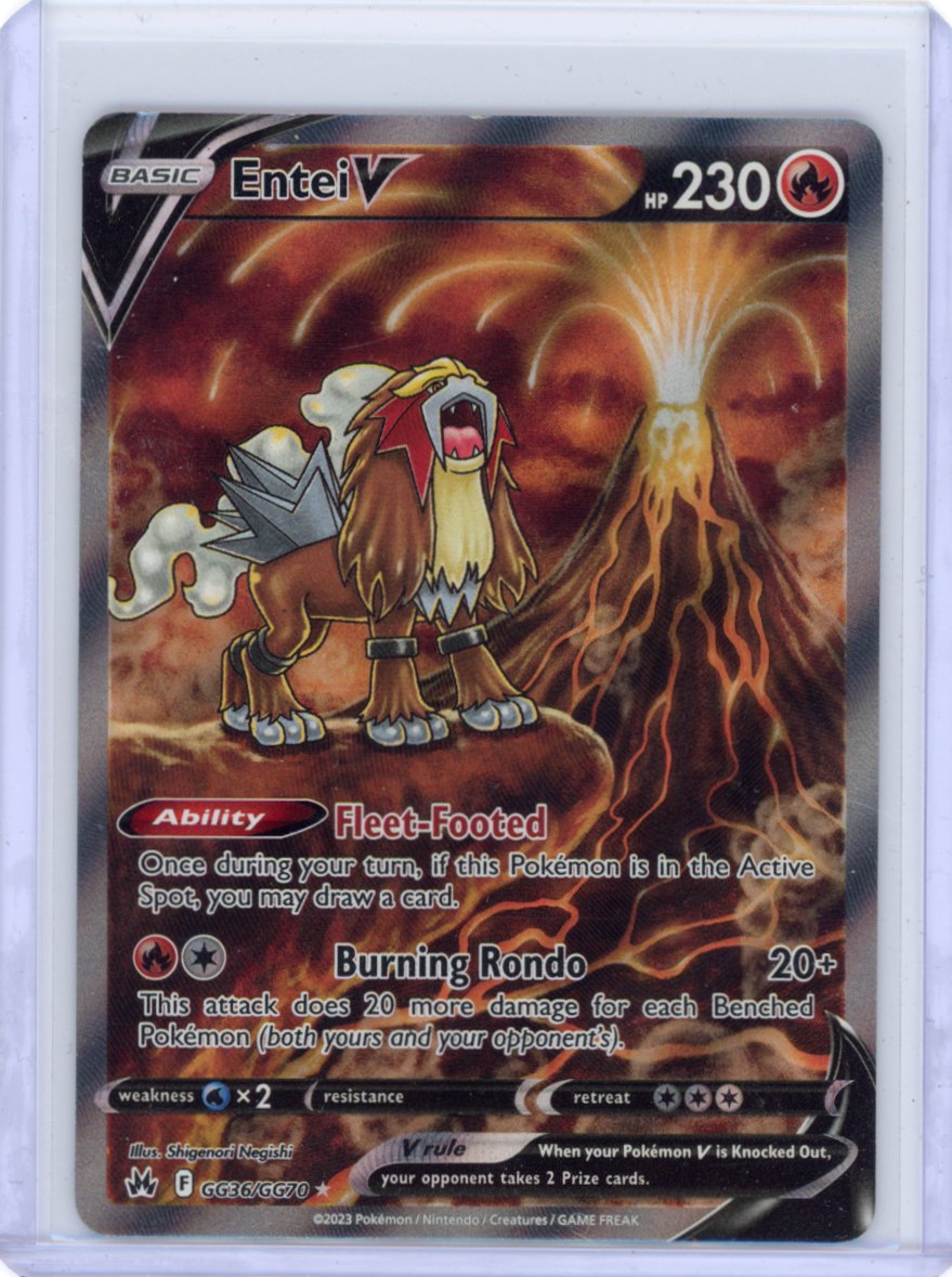 Entei V GG36 - SWSH: Crown Zenith [DMG]