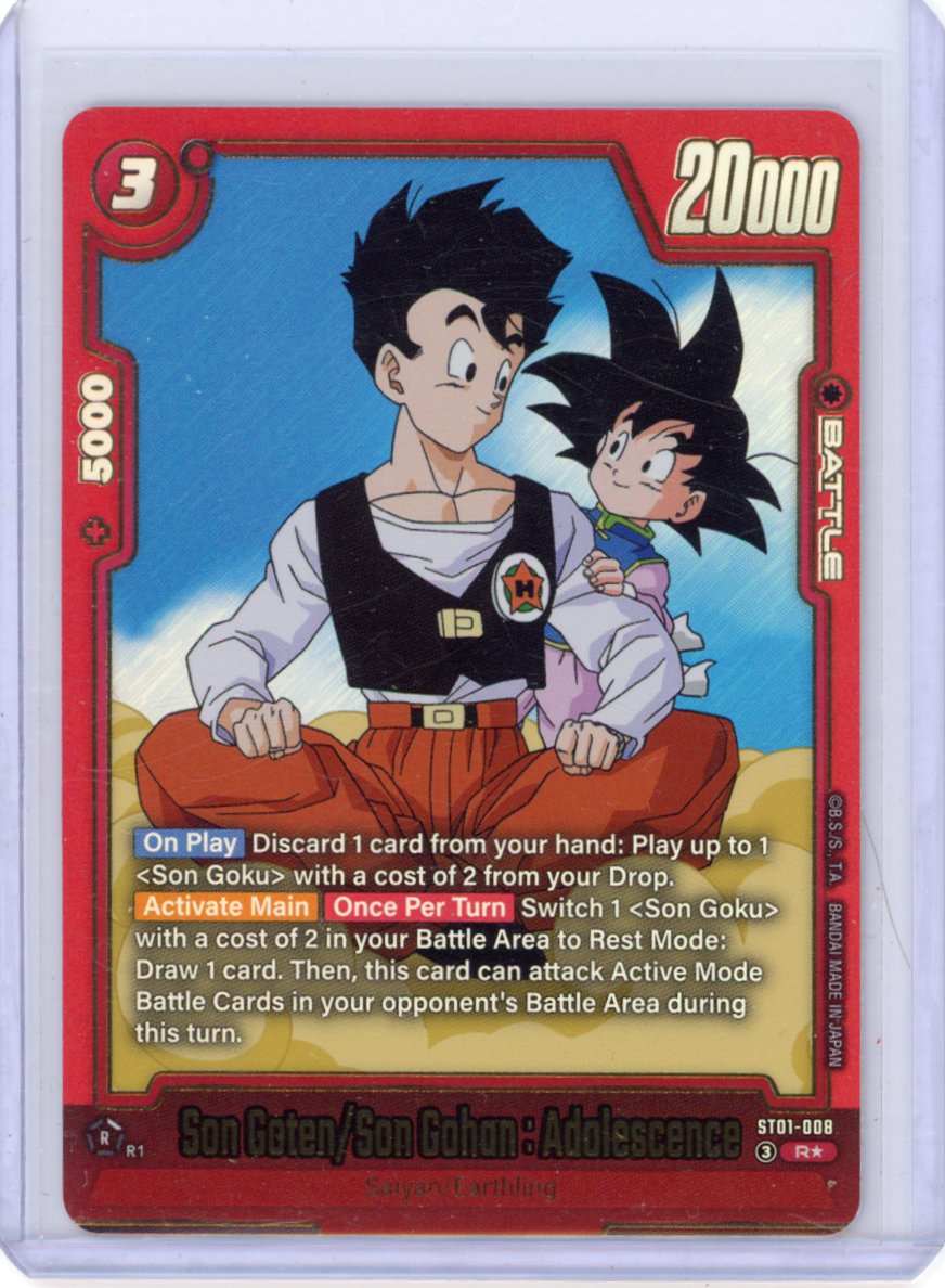 Son Goten/Son Gohan : Adolescence (Alternate Art)