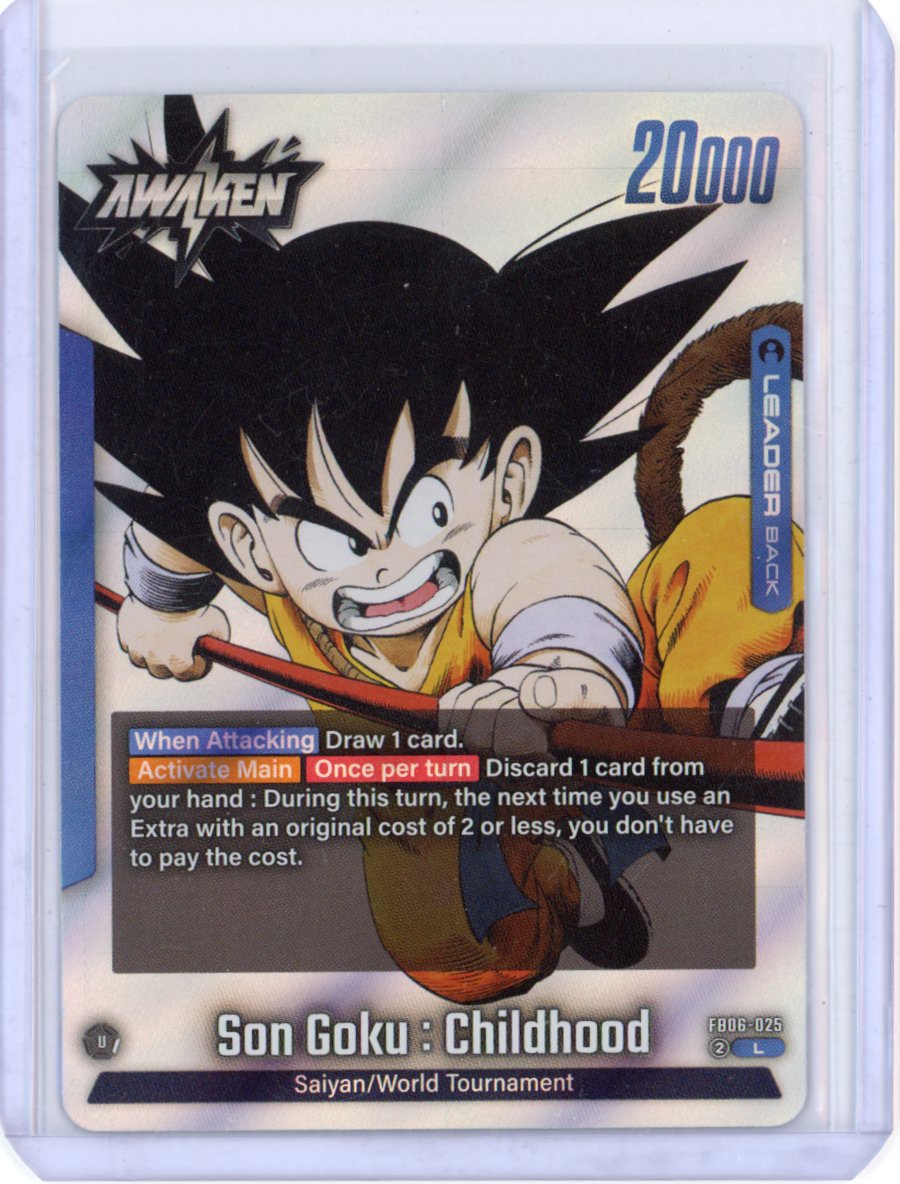 Son Goku : Childhood - FB06-025 - Manga Booster 01