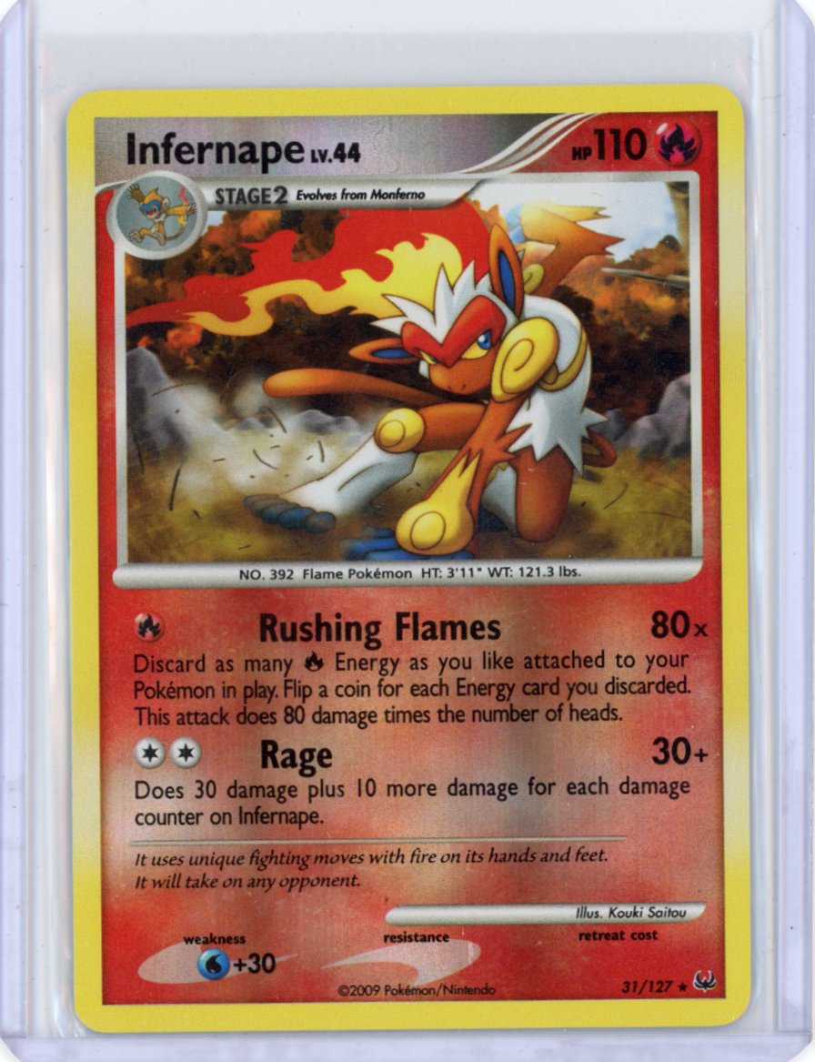 Infernape - Platinum (PL) Reverse Holo Foil [LP]