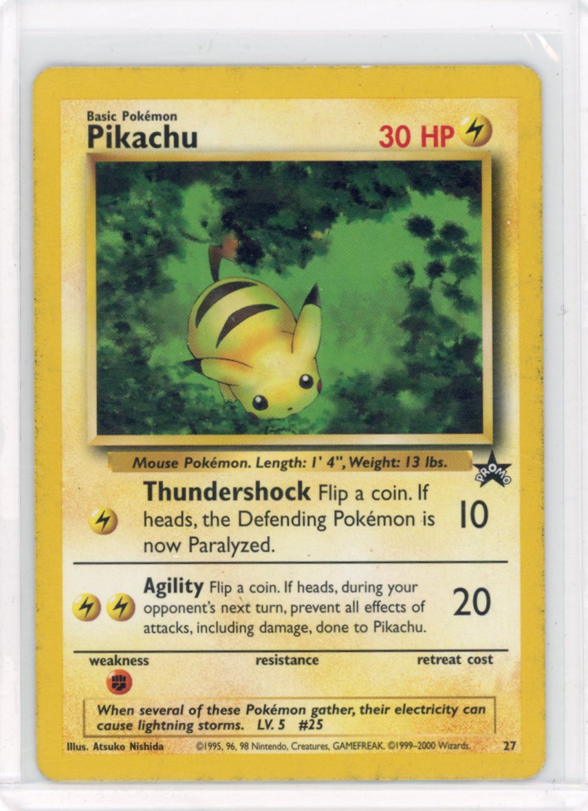 Pikachu (27) - WoTC Promo [HP]