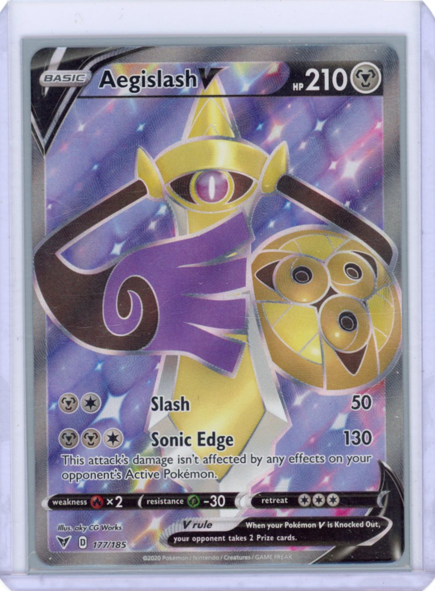Aegislash V (Full Art) - SWSH04: Vivid Voltage