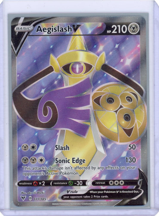 Aegislash V (Full Art) - SWSH04: Vivid Voltage