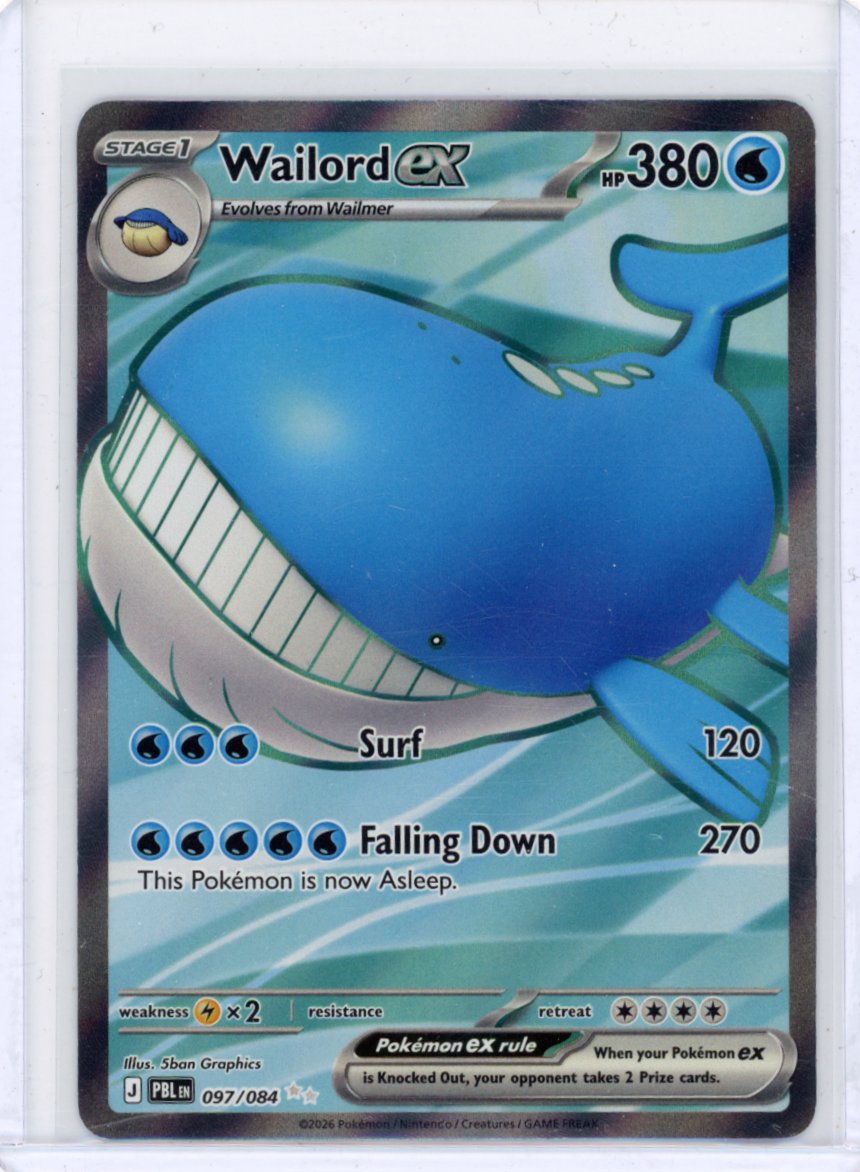 Wailord ex - 097/084 - ME05