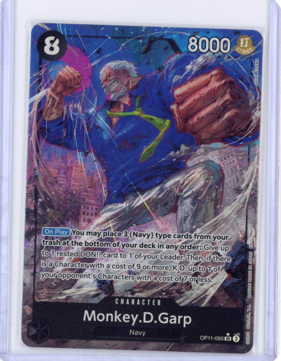 Monkey.D.Garp (Alternate Art) - A Fist of Divine Speed (OP11)