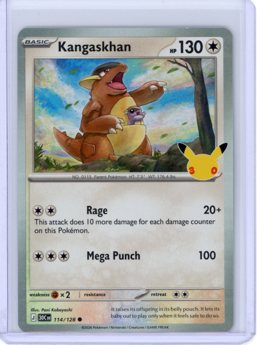 Kangaskhan 114/28 ME: 30th Celebration