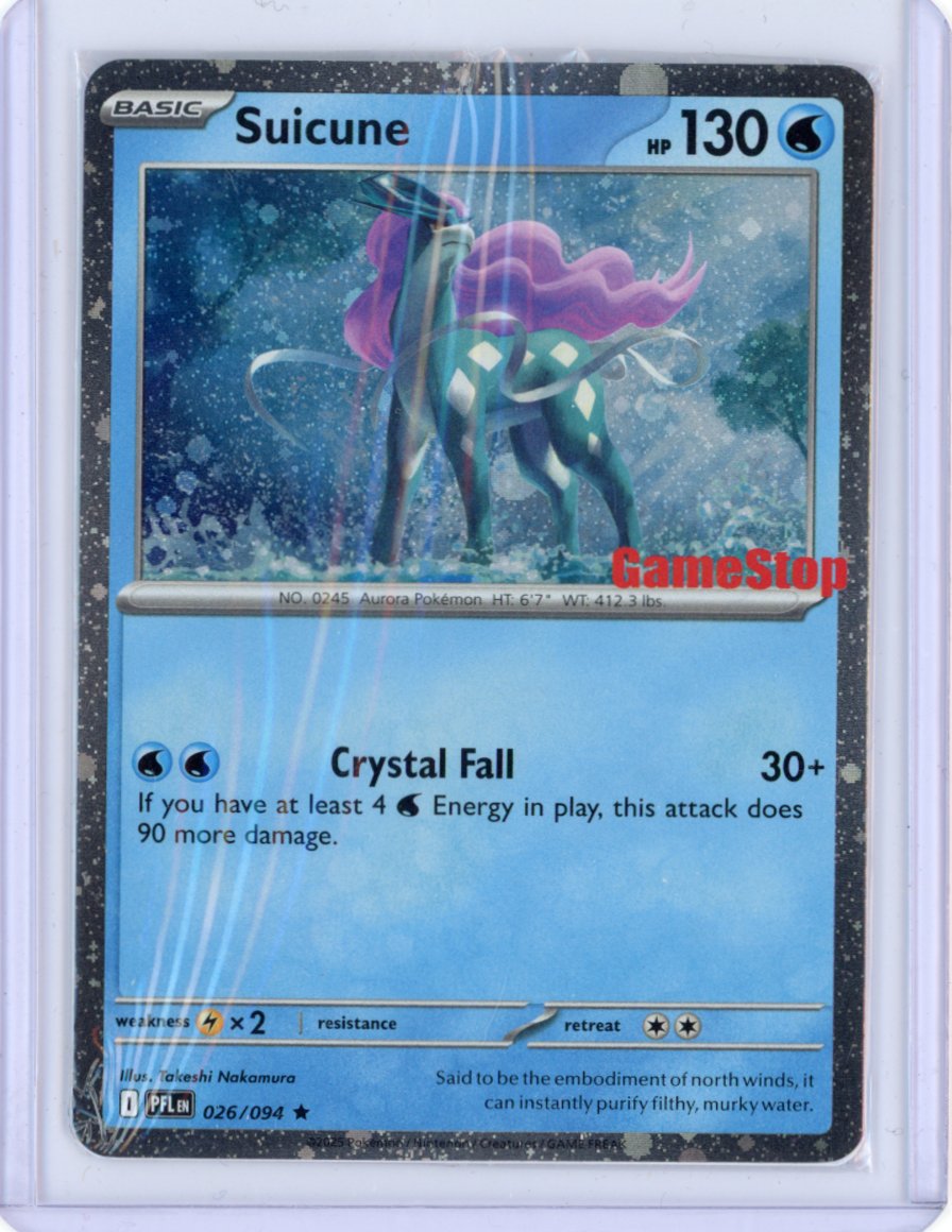 Suicune (Cosmos Holo) (Gamestop Exclusive)