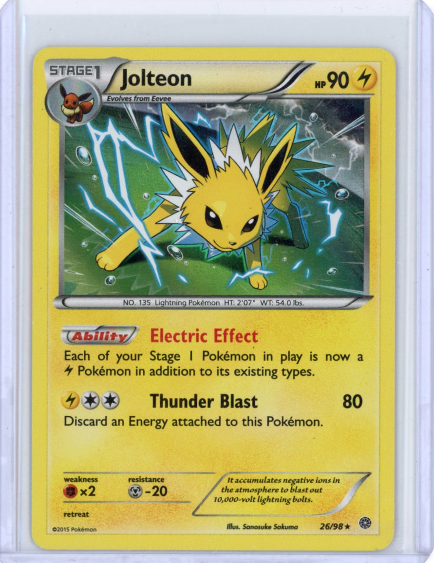 Jolteon - 26/98 (Cosmos Holo)