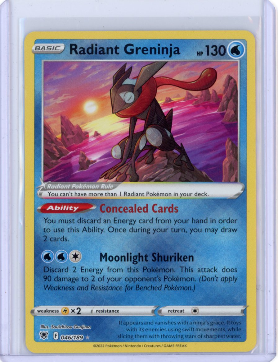 Radiant Greninja - SWSH10: Astral Radiance