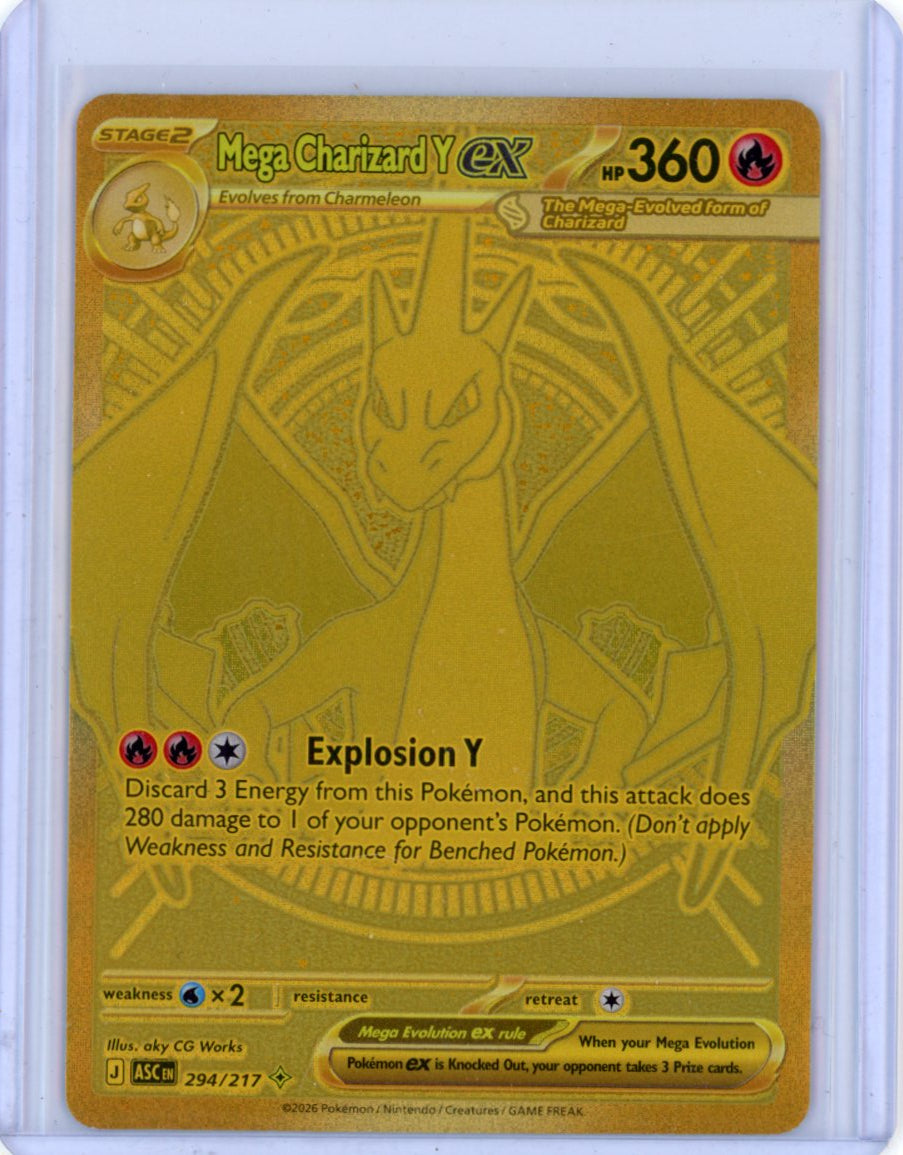 Mega Charizard Y ex - 294/217 - ME: Ascended Heroes