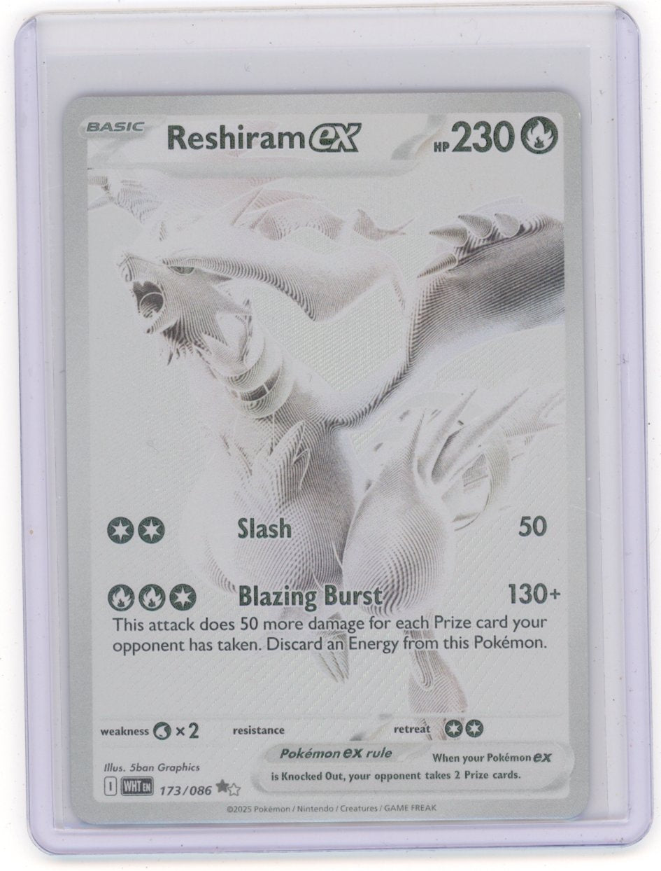 Reshiram ex - 173/086 - SV: White Flare (WHT)
