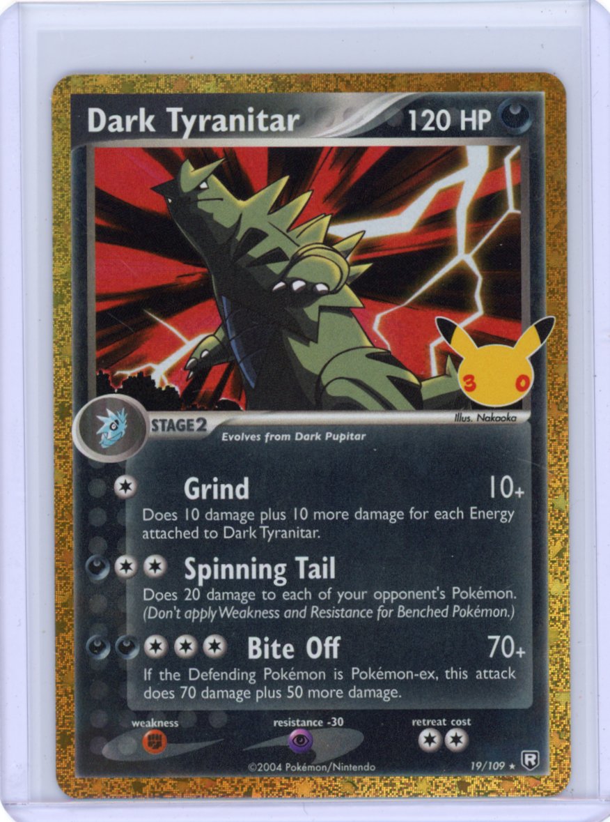 Dark Tyranitar - ME: 30th Celebration Classic Collection