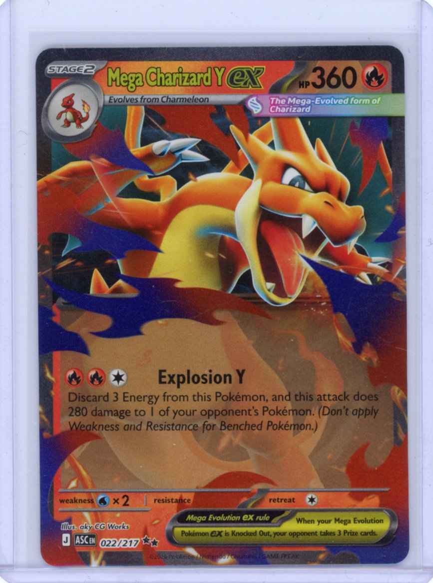 Mega Charizard Y ex - 022/217 - ME: Ascended Heroes
