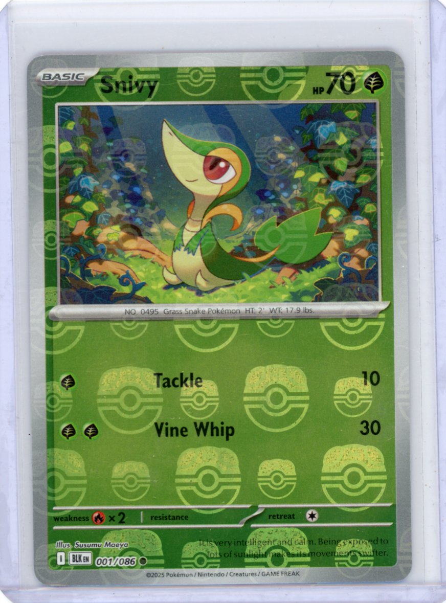 Snivy (Master Ball Pattern) - SV: Black Bolt