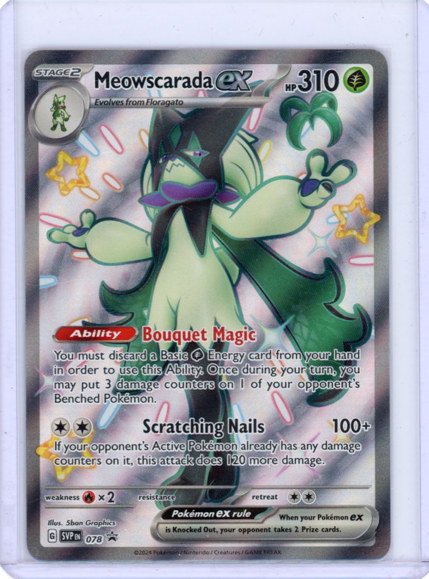 Meowscarada ex - 078 - SV: Scarlet & Violet Promo Cards