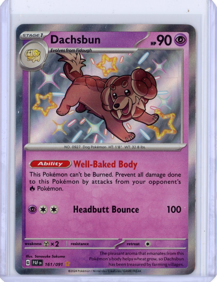 Dachsbun - 161/091 - SV: Paldean Fates