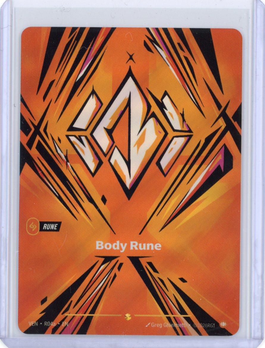 Body Rune (R04a) - Vendetta