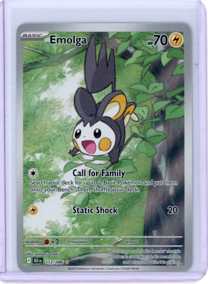Emolga - 112/086 - SV: Black Bolt