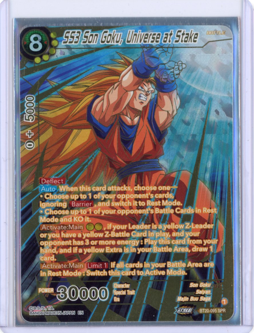 SS3 Son Goku, Universe at Stake (SPR) - Power Absorbed (DBS-B20)