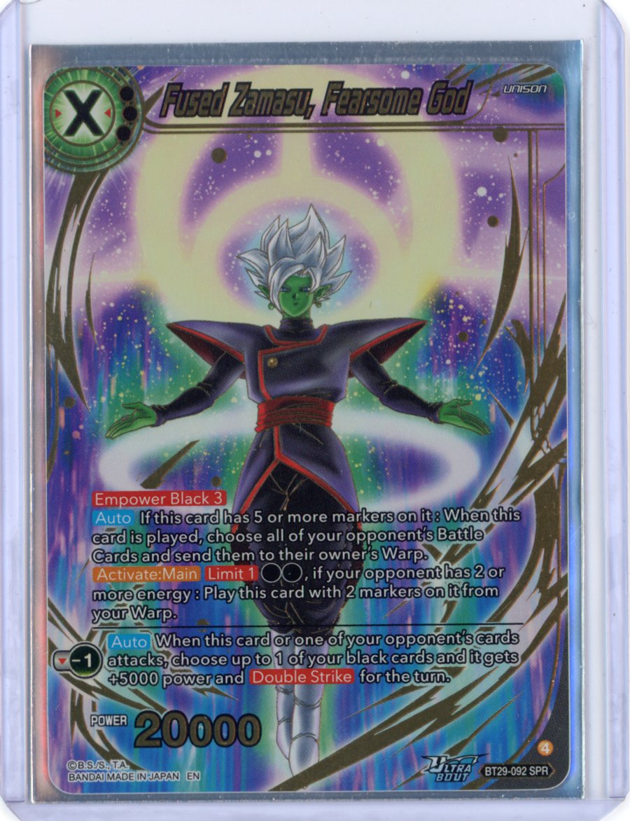 Fused Zamasu, Fearsome God (SPR) - Fearsome Rivals (BT29)