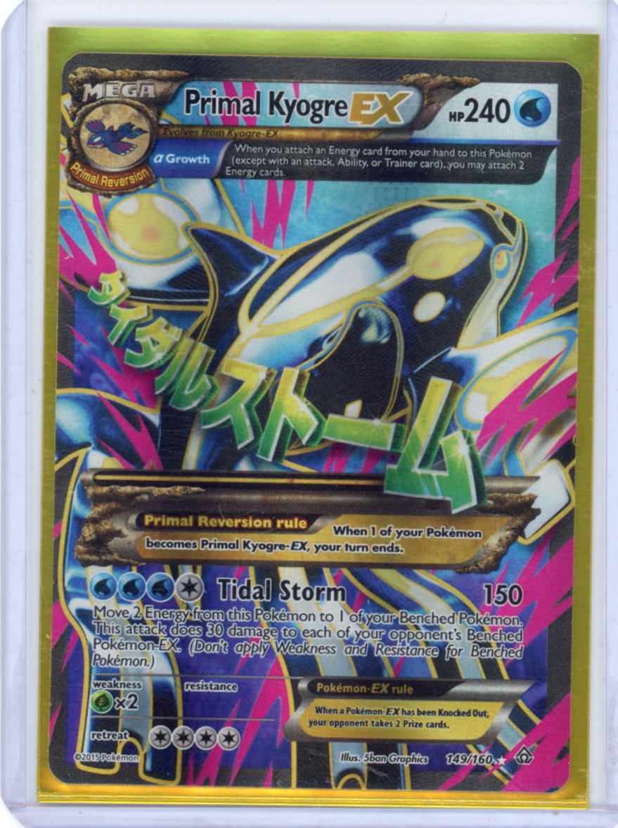 Primal Kyogre EX (Alpha - 149 Full Art) - XY - Primal Clash [HP]