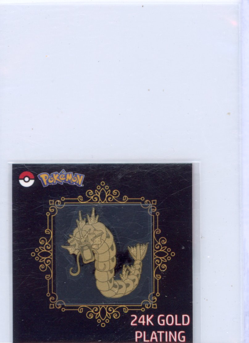 2023 Korean Candy Sticker 24K Gold Plating - Gyarados