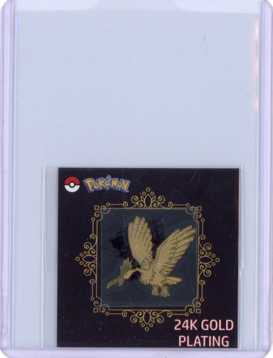 2023 Korean Candy Sticker 24K Gold Plating - Fearow