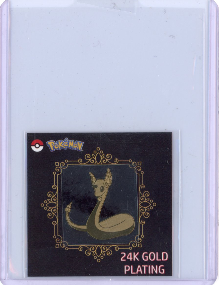 2023 Korean Candy Sticker 24K Gold Plating - Dragonair