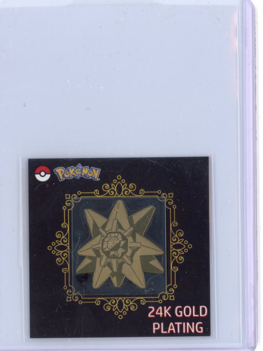 2023 Korean Candy Sticker 24K Gold Plating - Starmie