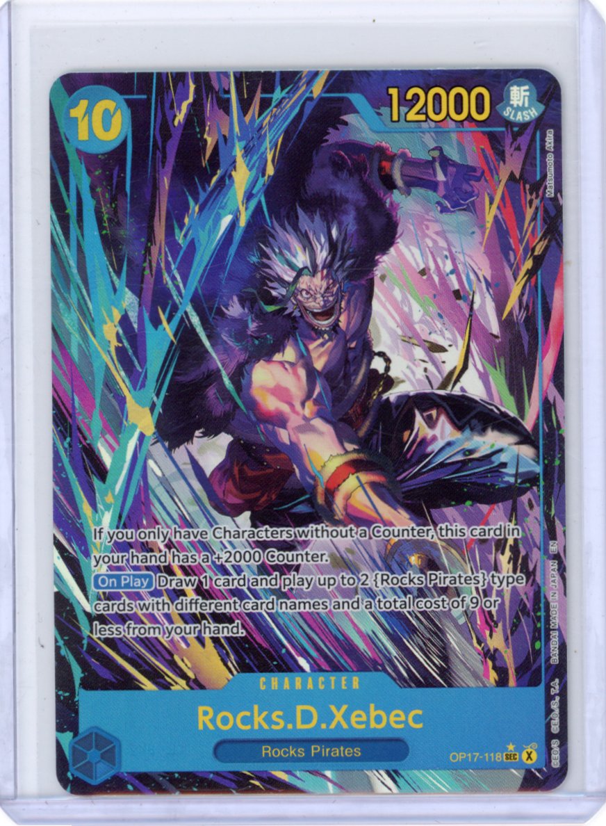 Rocks.D.Xebec (118) (Alternate Art) - The World's Strongest Warriors (OP17)