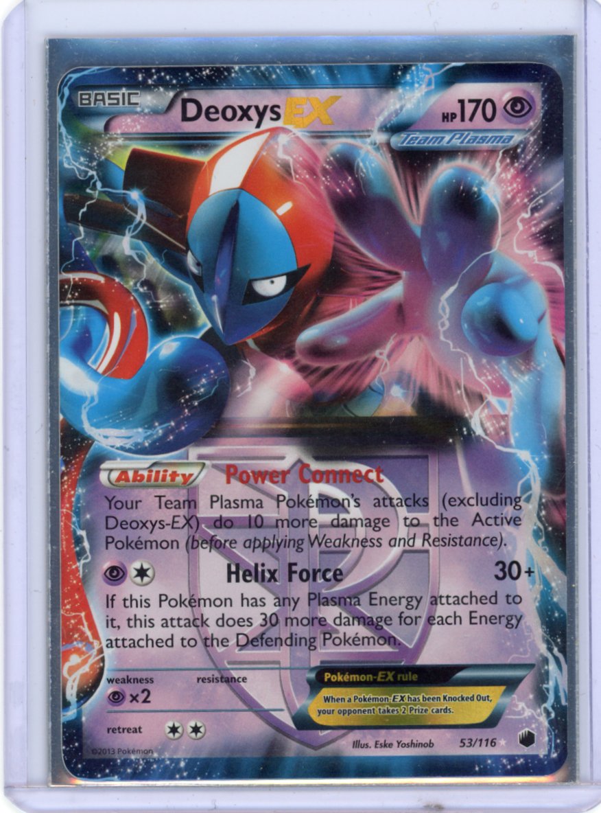 Deoxys EX (Team Plasma) - Plasma Freeze (LP)