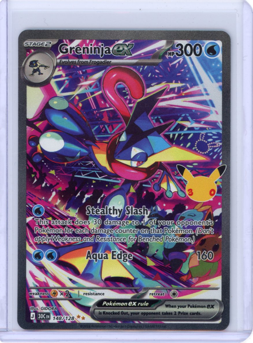 Greninja ex - 148/128 - ME: 30th Celebration