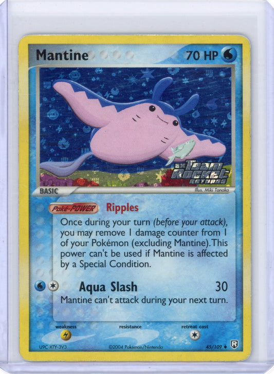 Mantine Reverse Holofoil  - EX Team Rocket Returns [DMG]