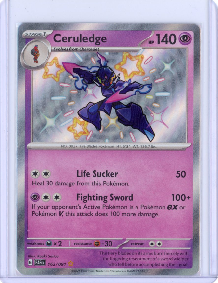 Ceruledge - 162/091 - SV: Paldean Fates (PAF)