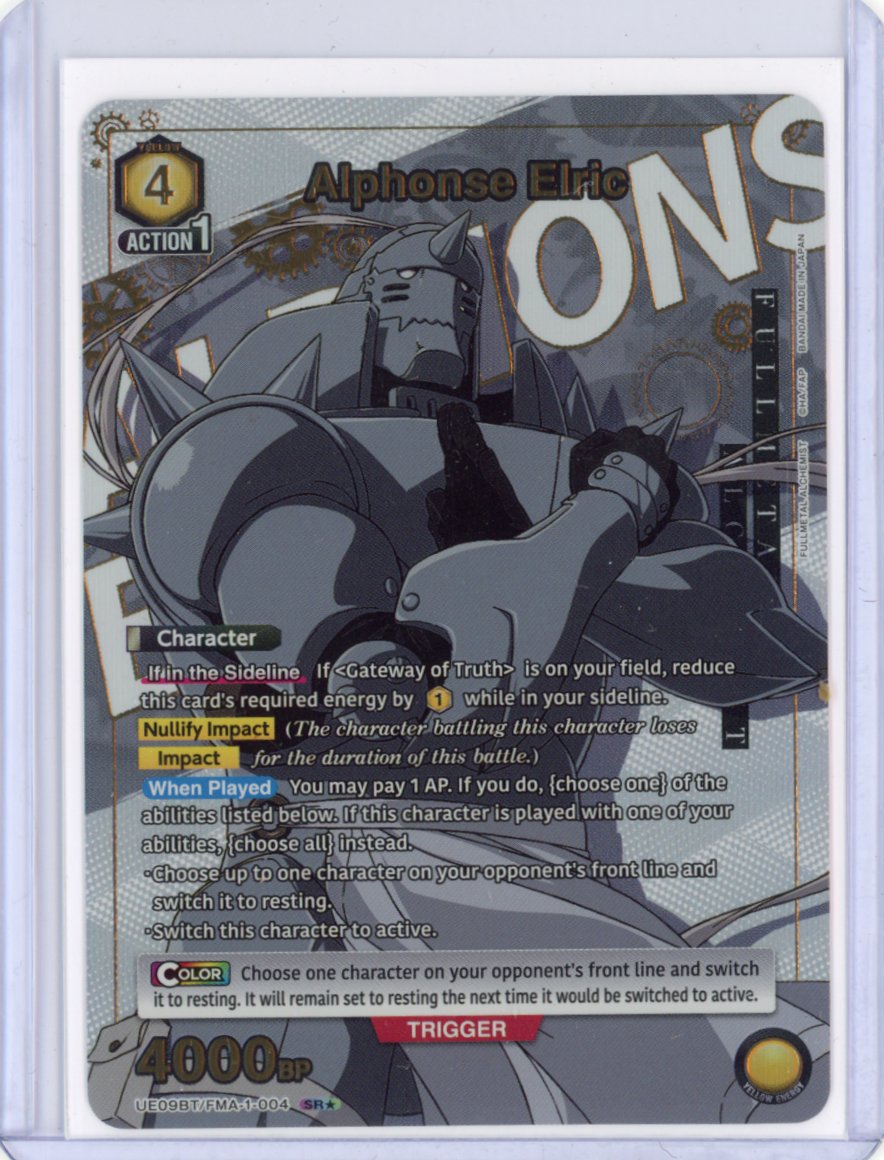 Alphonse Elric (004) (SR*) - UE09BT