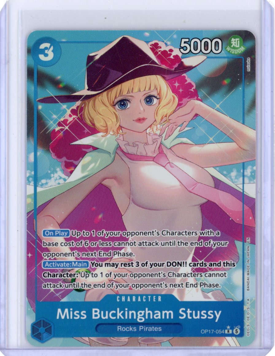 Miss Buckingham Stussy (Alternate Art) - The World's Strongest Warriors (OP17)