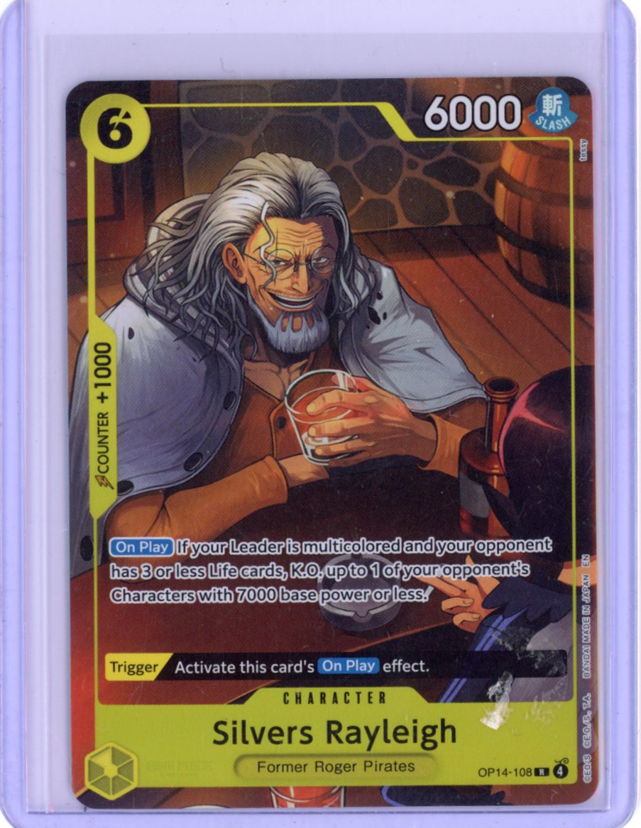 Silvers Rayleigh (One Piece Card Game Illustration Box Vol. 7)