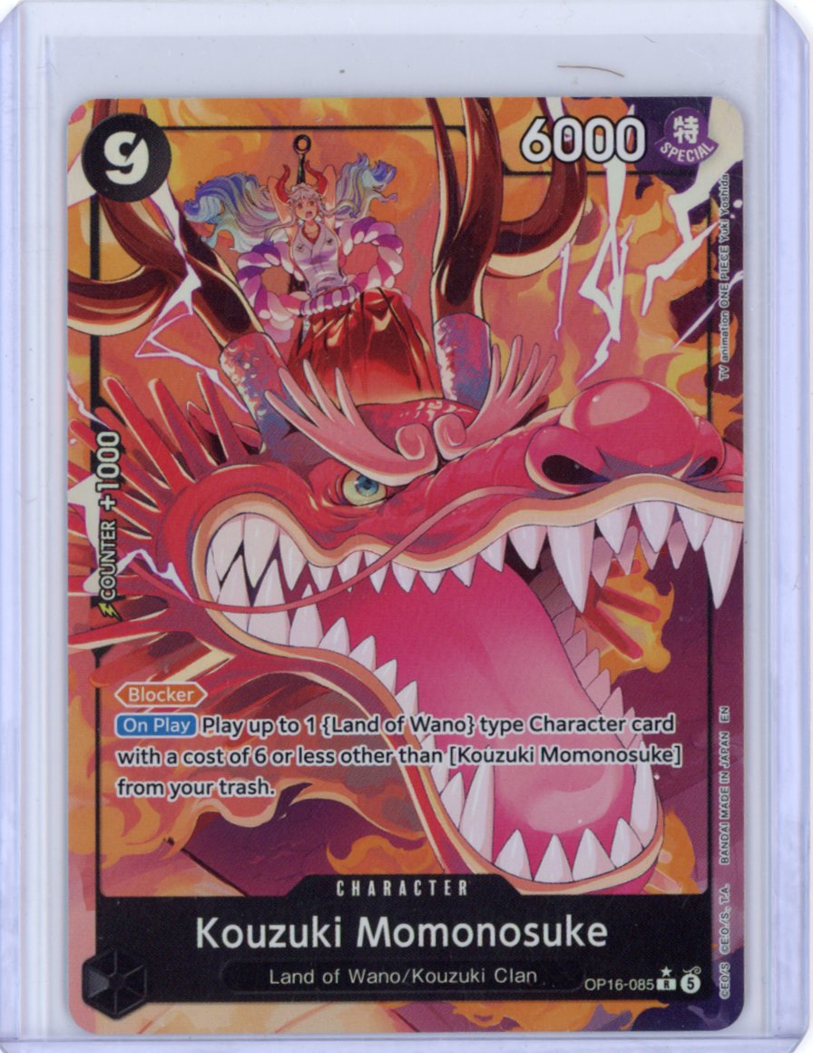Kouzuki Momonosuke (085) (Alternate Art) - The Time of Battle (OP16)