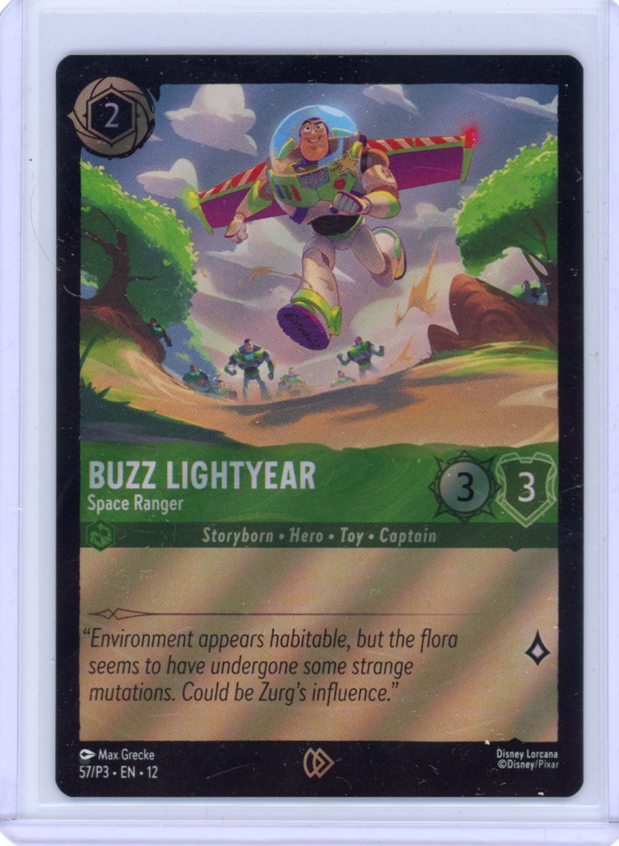 Buzz Lightyear - Space Ranger - Disney Lorcana Promo Cards