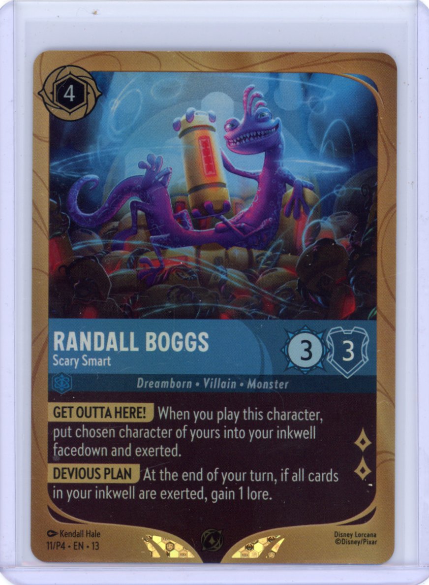 Randall Boggs - Scary Smart - Disney Lorcana Promo Cards