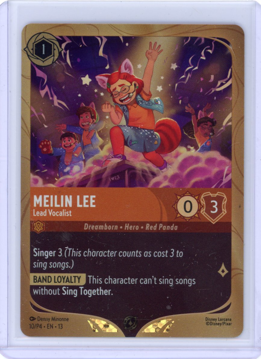 Meilin Lee - Lead Vocalist - Disney Lorcana Promo Cards