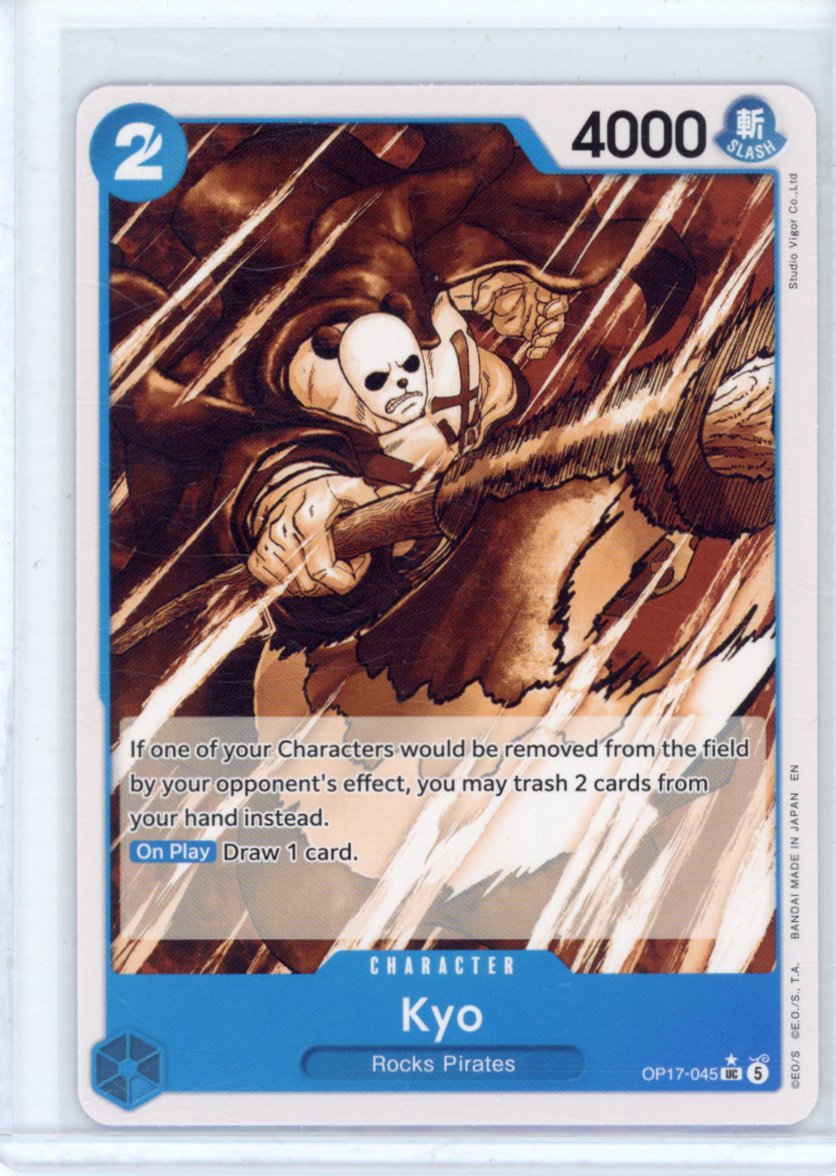 Kyo (Pandaman Art) - The World's Strongest Warriors (OP17)