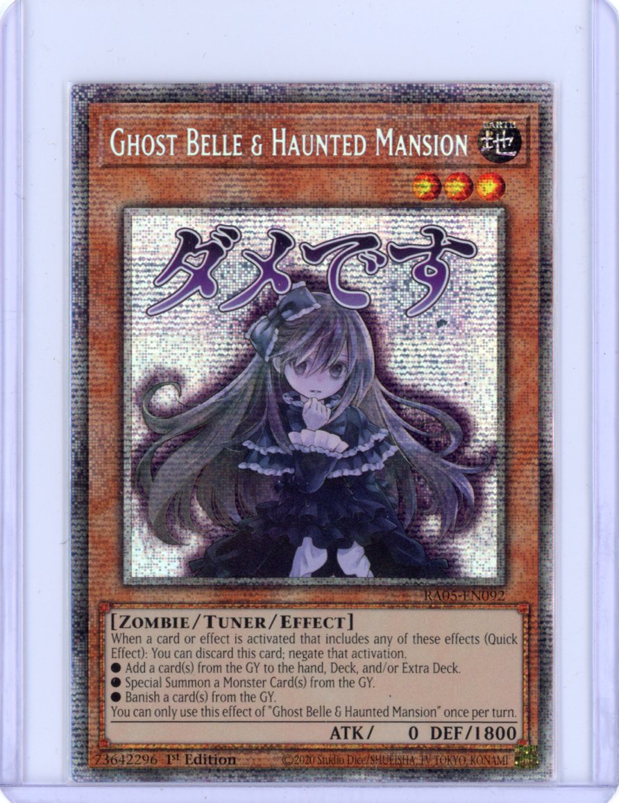 Ghost Belle & Haunted Mansion (Starlight Rare) - (RA05) [DMG]