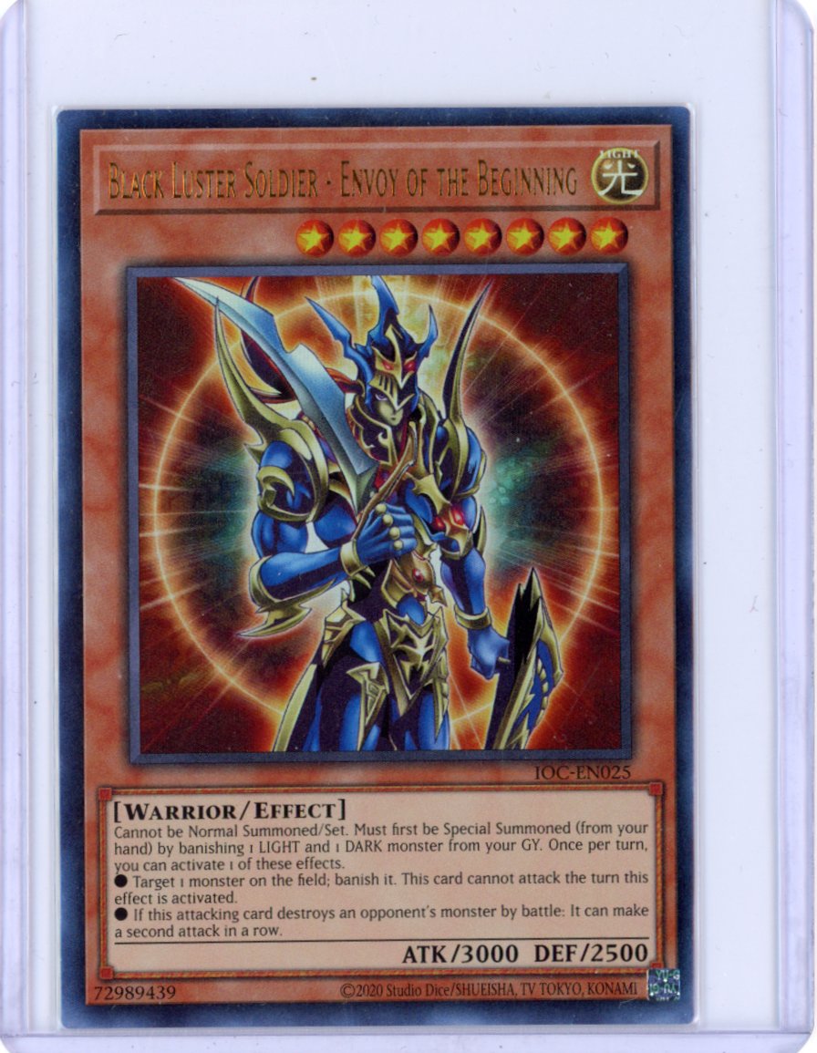 Black Luster Soldier - Envoy of the Beginning - Invasion of Chaos (25th Anniversary Edition) (IOC-EN)