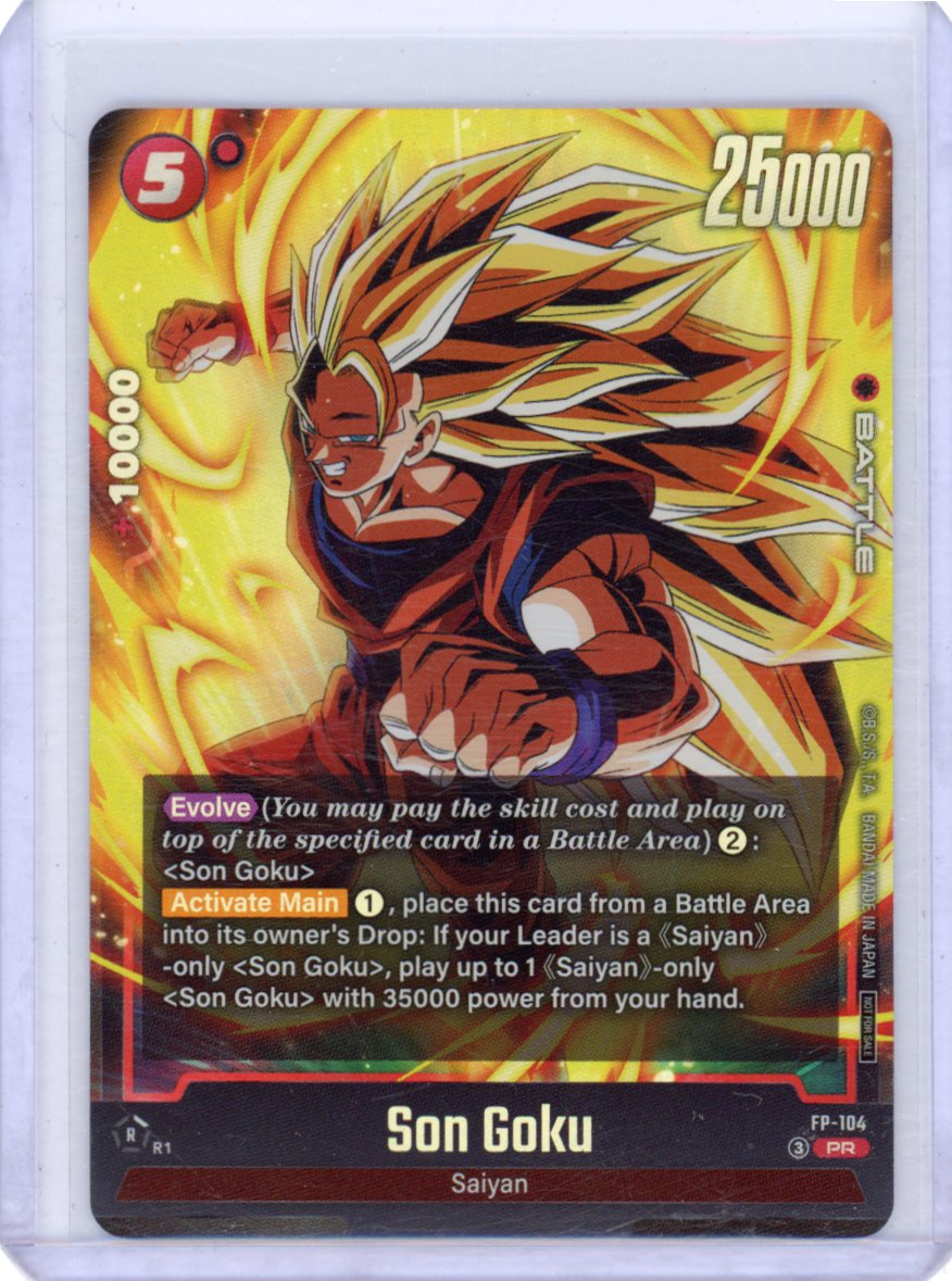 Son Goku - FP-104 - Fusion World Promotion Cards and Packs