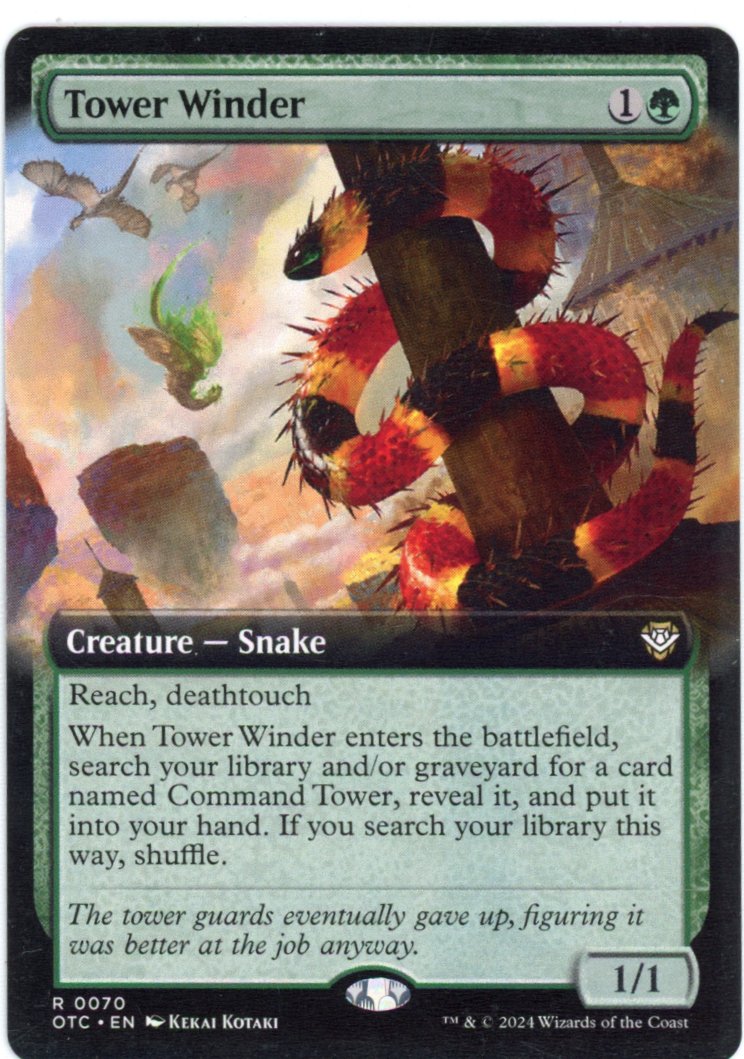 Tower Winder (Extended Art) - Commander: Outlaws of Thunder Junction (OTC)