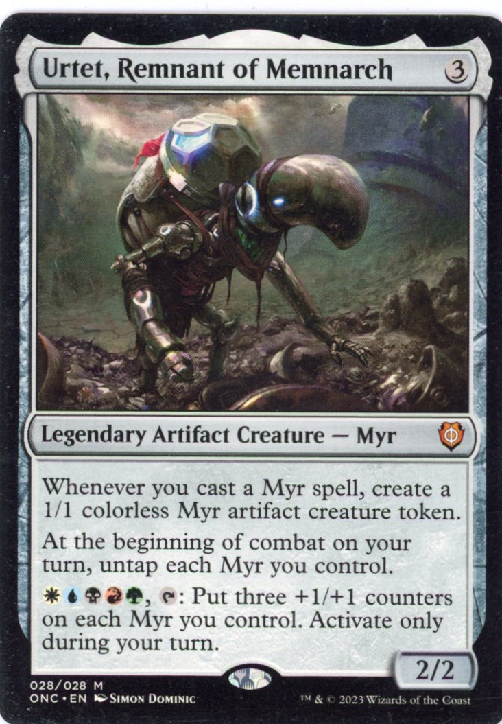Urtet, Remnant of Memnarch - Commander: Phyrexia: All Will Be One (ONC)