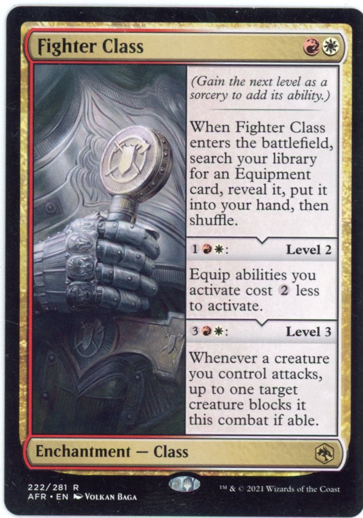 Fighter Class - Adventures in the Forgotten Realms (AFR)